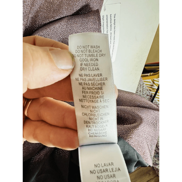 Aidan Mattox Women's Pink Strapless Bow Jacquard‎ Metallic Mini Dress Size 6 NWT - Picture 13 of 16